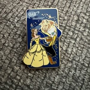 Beauty and the beast aaa vacations Disney trading pin